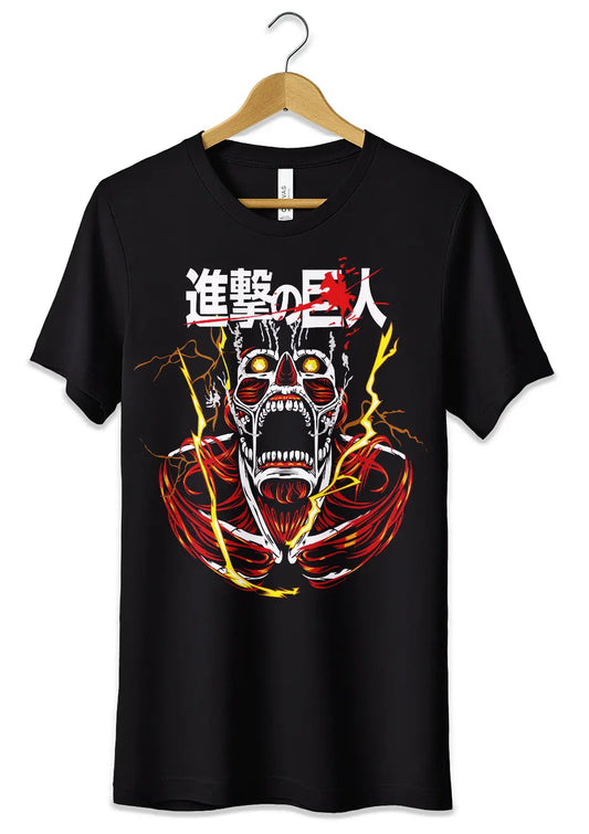 T-Shirt Maglietta Attacco dei Giganti Berthold Titan-0