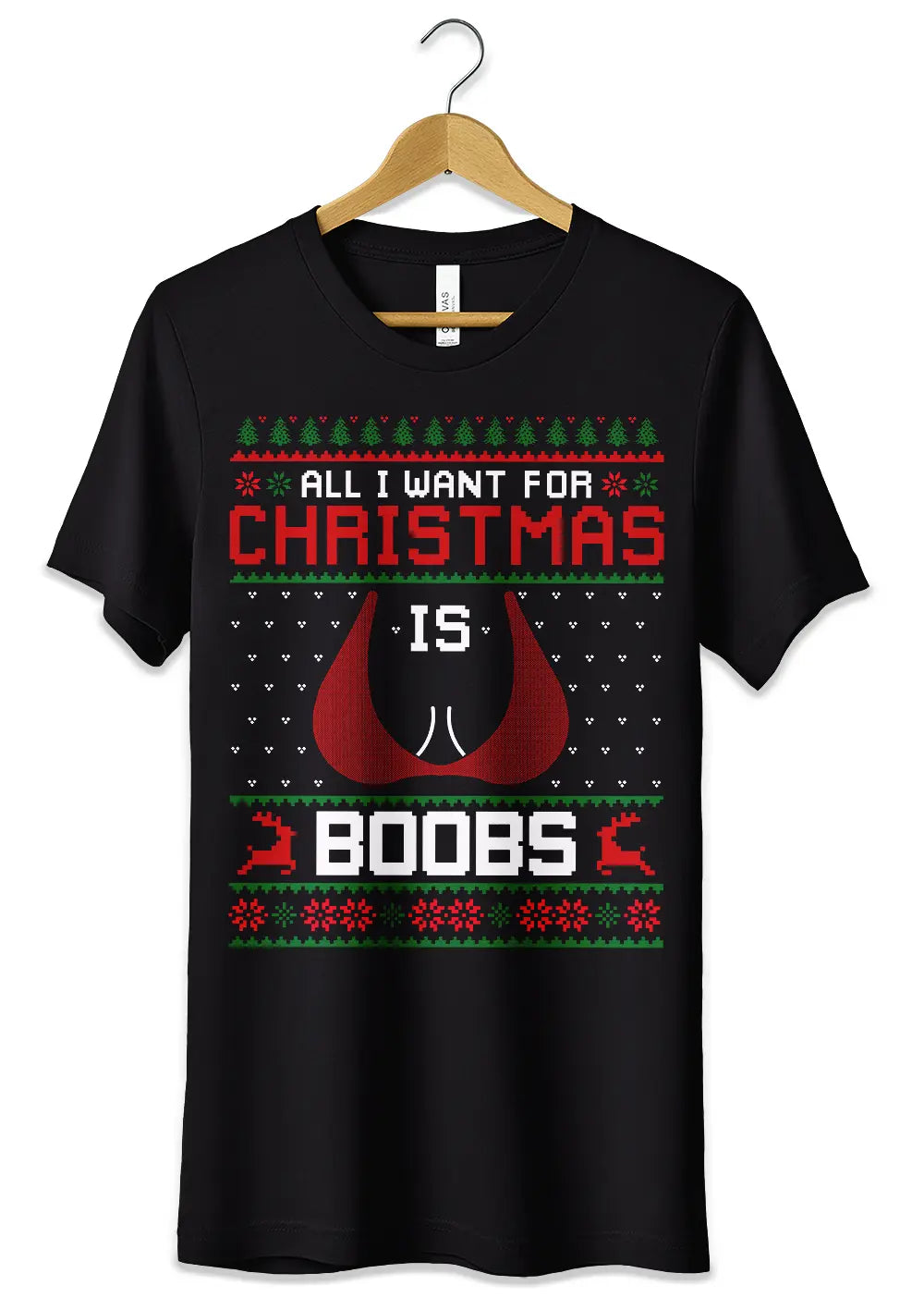 T-Shirt Maglietta Natalizia Ironica Christmass Style-0