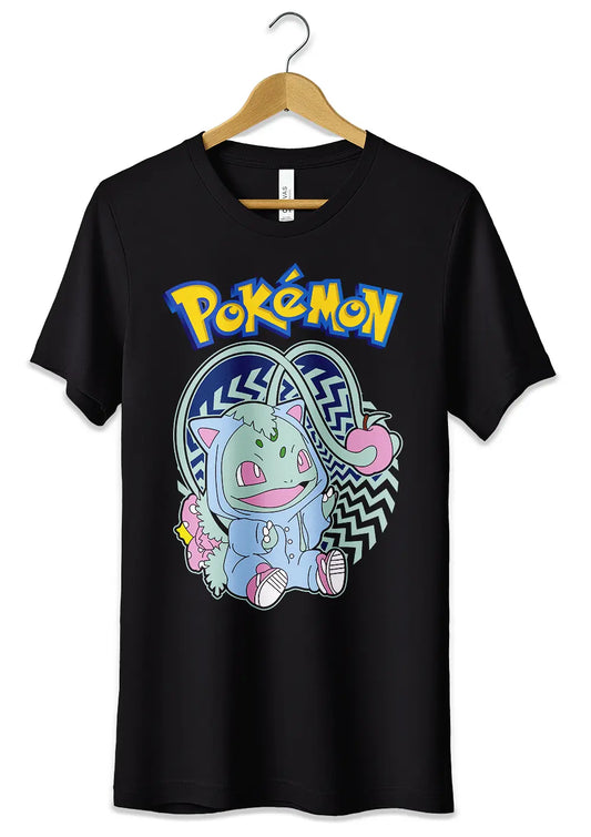 T-Shirt Maglietta Bulbasaur Pokémon Anime-0