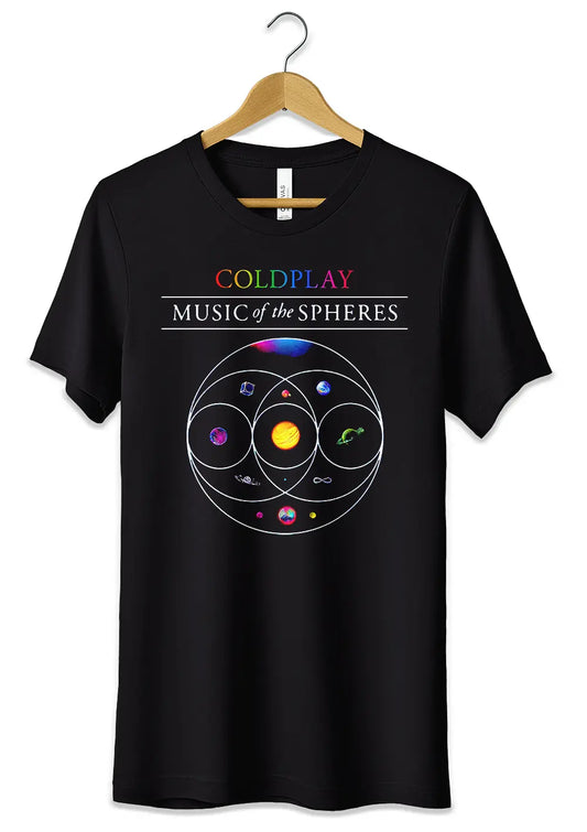 T-Shirt Maglietta Coldplay Music Of The Spheres-0