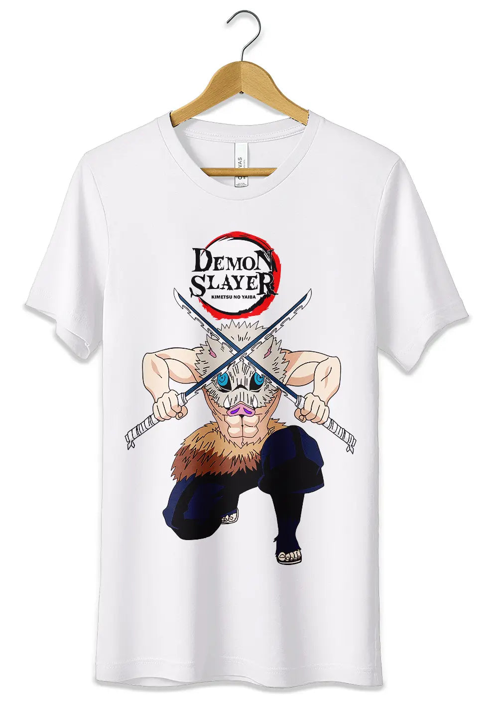T-Shirt Maglietta Demon Slayer Inosuke-0