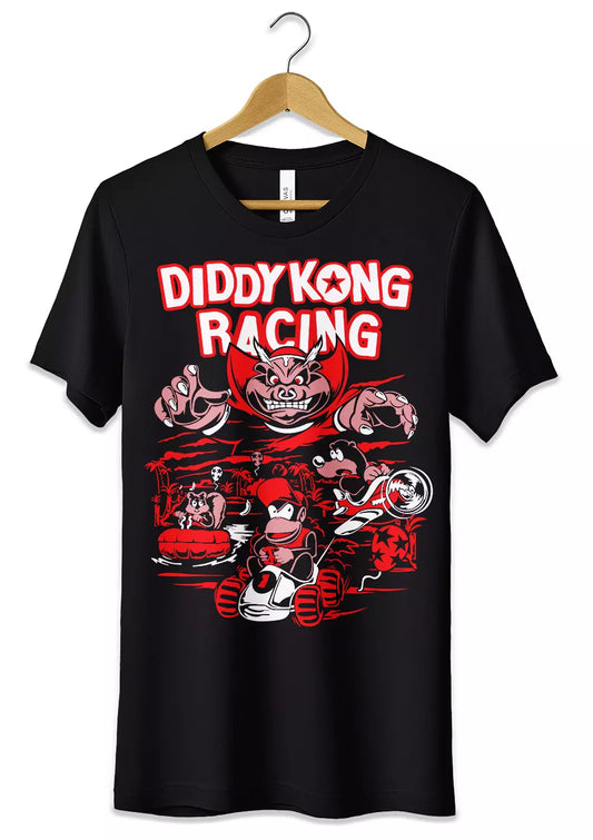 T-Shirt Maglietta Videogames Diddy Kong Racing-0