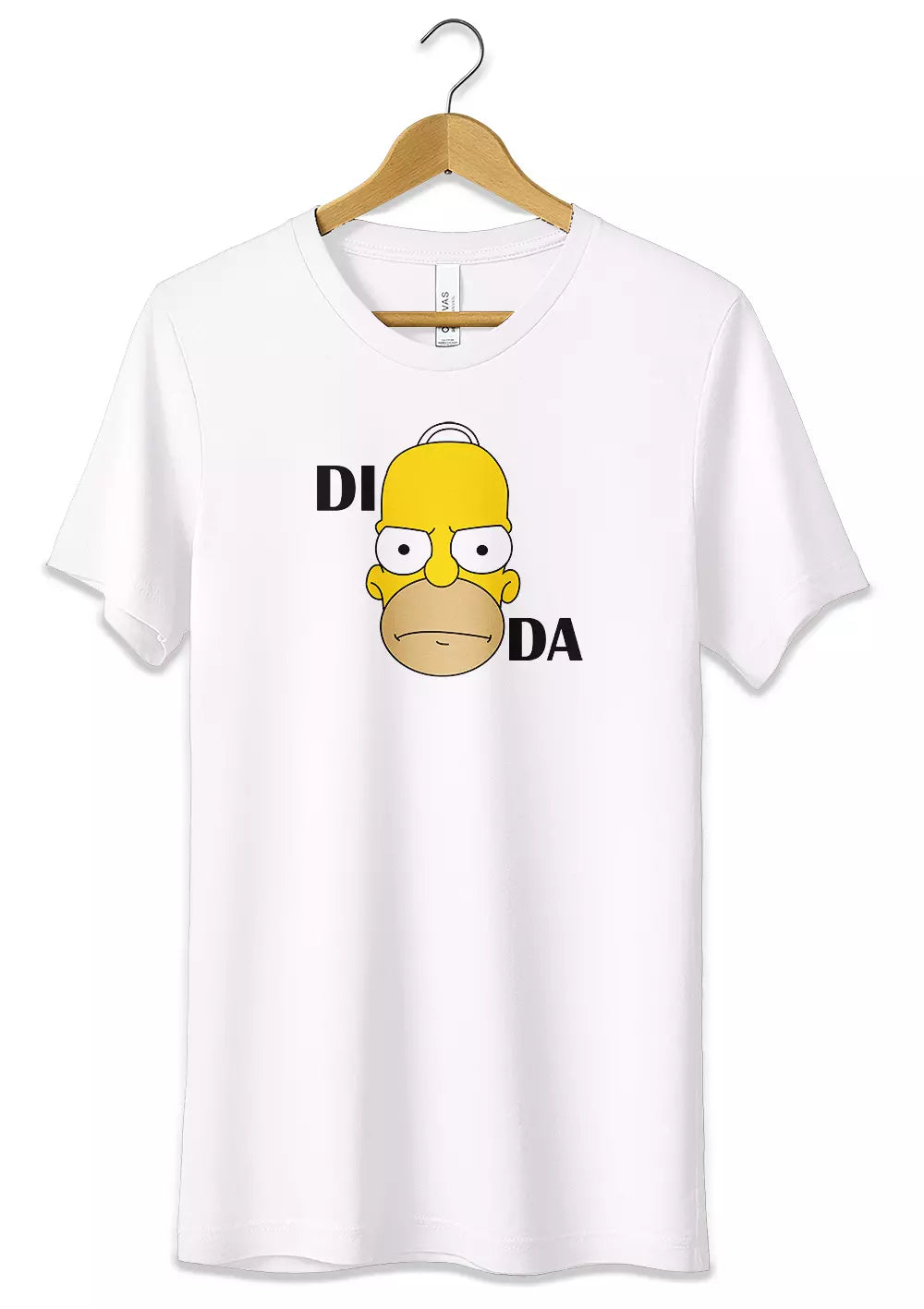 T-Shirt Homer Simpson Maglietta Blasfema Rebus DI HOMER DA 100% Cotone-0