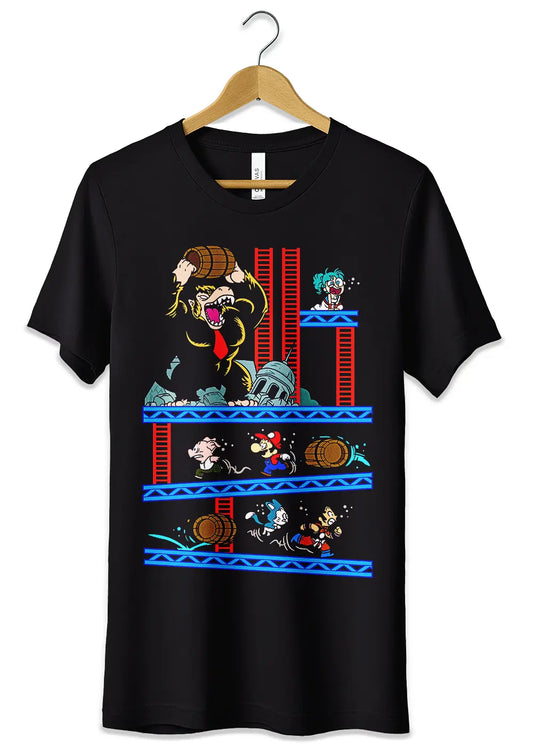 T-Shirt Maglietta Parodia Dragon Ball e Super Mario-0