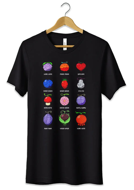T-Shirt Maglietta Frutti del Diavolo One Piece-0