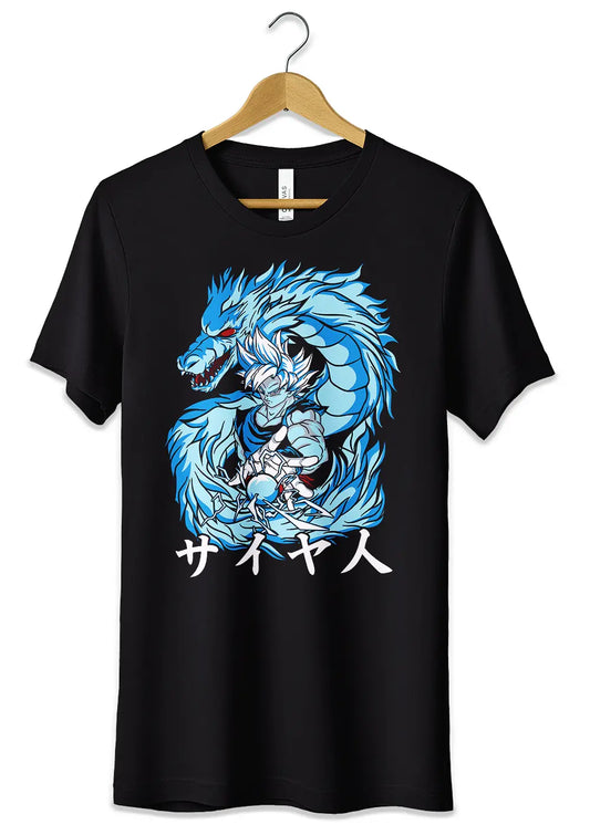 T-Shirt Goku Maglietta Dragon Ball Drago Shenron-0