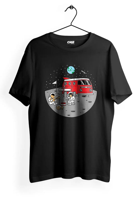 T-Shirt Maglietta Moon Lovers Urban Oversize-0