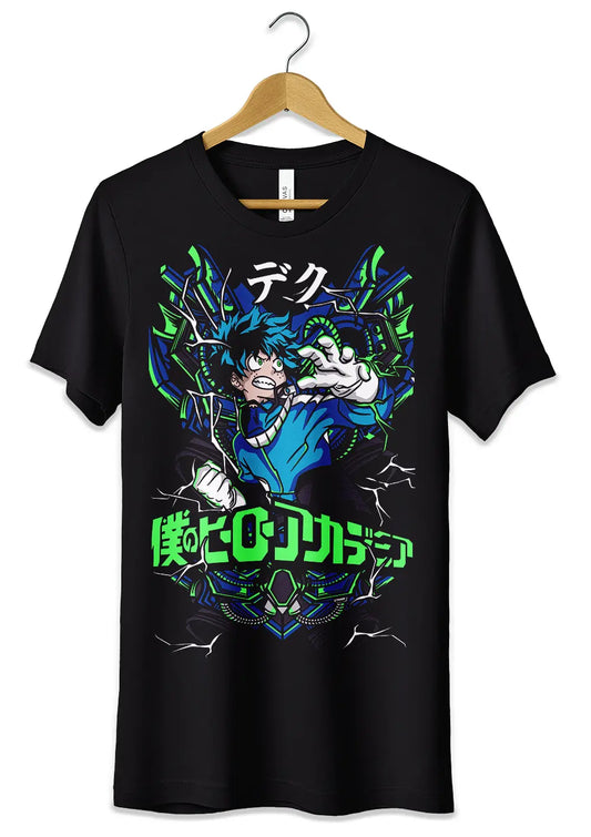T-Shirt Maglietta My Hero Academia Izuku Deku Anime-0