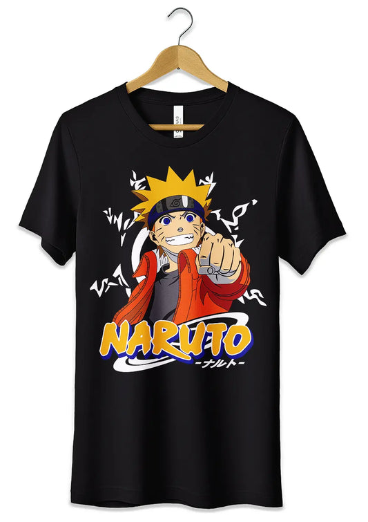 T-Shirt Maglietta Naruto Anime Manga-0