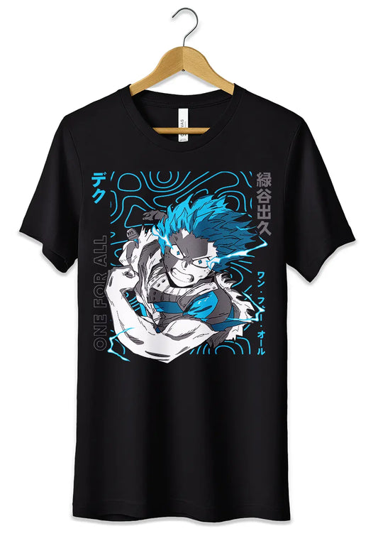 T-Shirt Maglietta One For All My Hero Academia-0