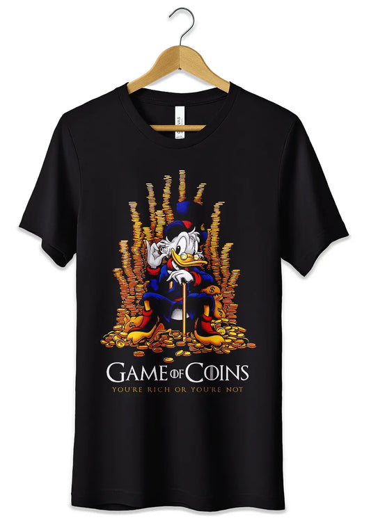 T-Shirt Maglietta Zio Paperone Divertente-0