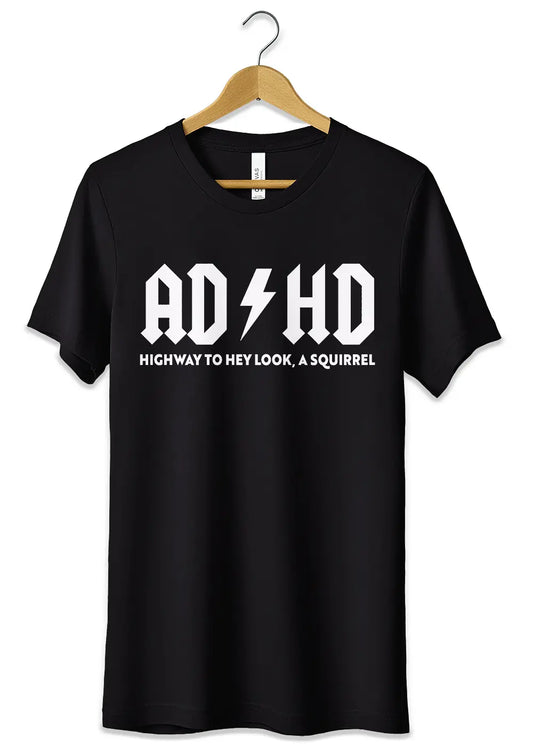 T-Shirt Maglietta Parodia AC DC Divertente-0