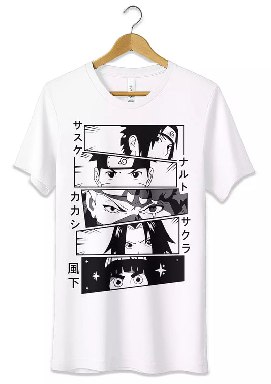 T-Shirt Maglietta Personaggi Anime Naruto-0