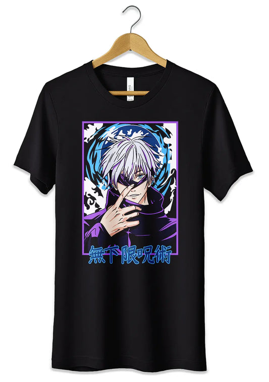 T-Shirt Maglietta Anime Jujutsu Kaisen Satoru Gojo-0
