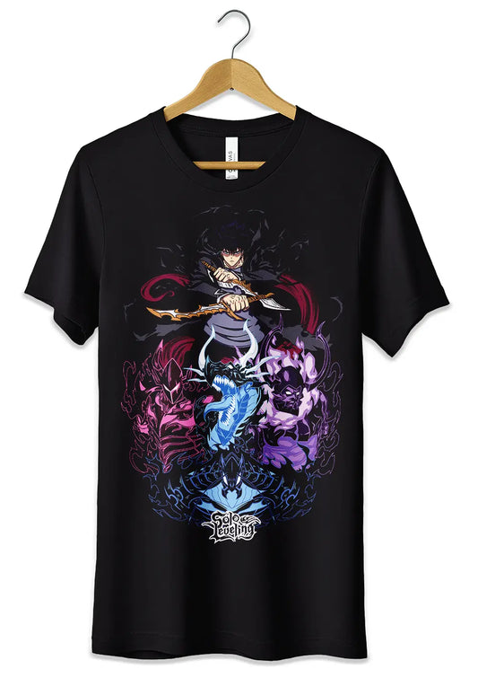 T-Shirt Maglietta Solo Leveling Anime-0