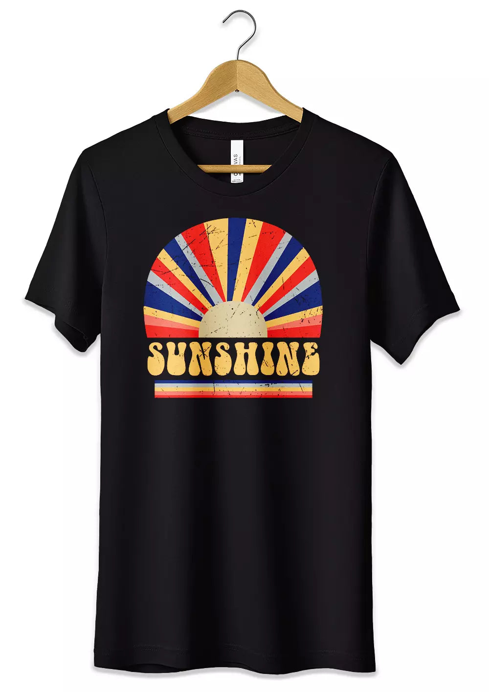 T-Shirt Maglietta Sunshine Retro Vintage Style-0