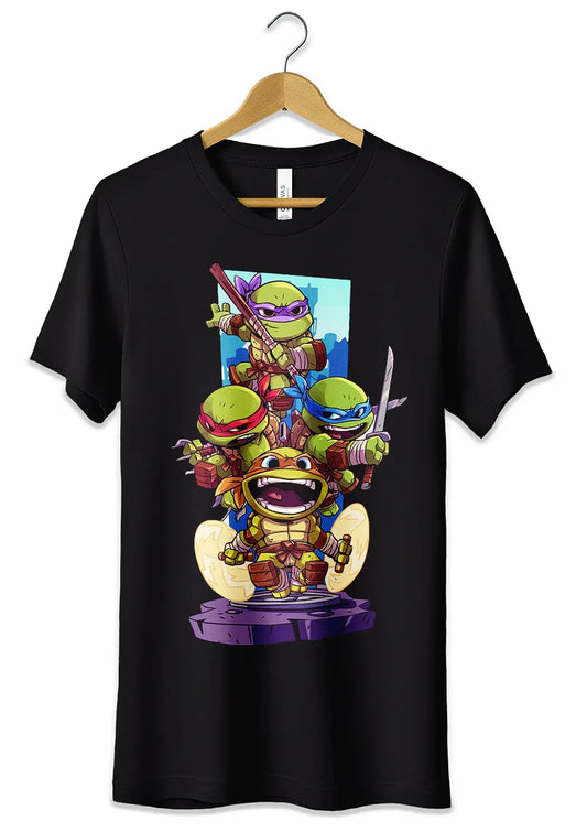 T-Shirt Maglietta Tartarughe Ninja Cartoons Style-0