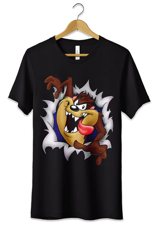 T-Shirt Maglietta Taz Diavolo della Tasmania Looney Tunes-0