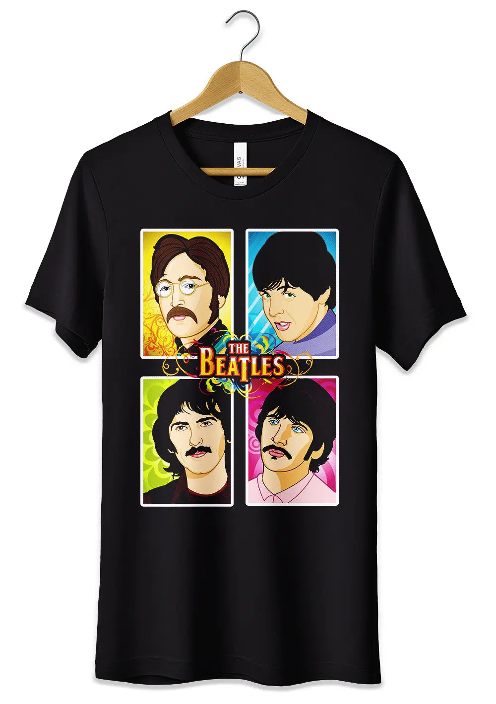 T-Shirt Maglietta The Beatles Tributo Urban Style-0