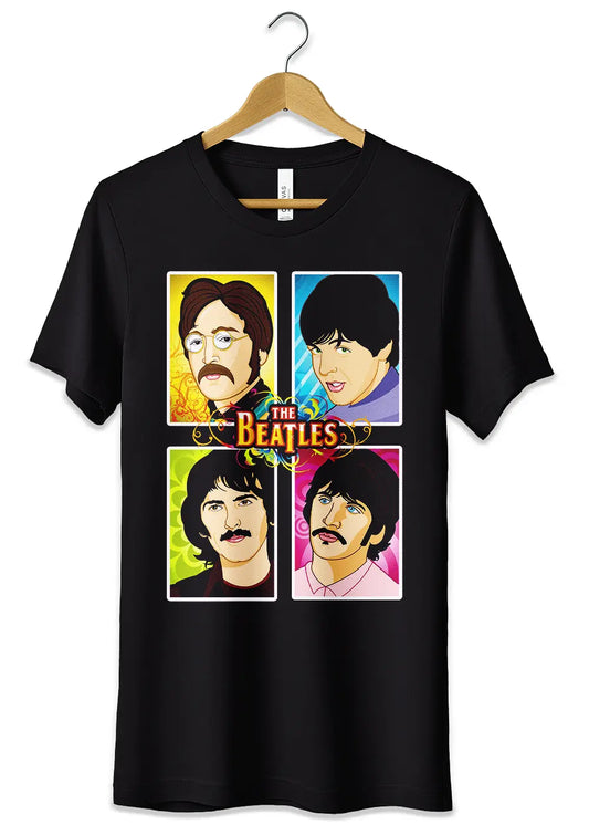 T-Shirt Maglietta The Beatles Tributo Urban Style-0