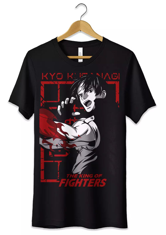 T-Shirt Maglietta Videogames The King Of Fighters Kyo Kusanagi-0