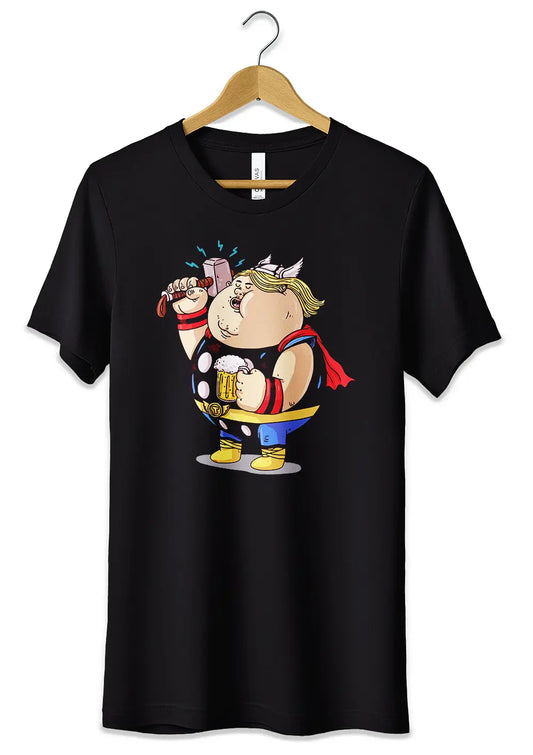 T-Shirt Maglietta Thor Caricatura Divertente-0