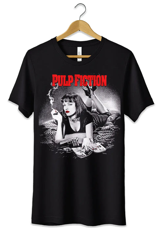 T-Shirt Maglietta Pulp Fiction Uma Thurman-0