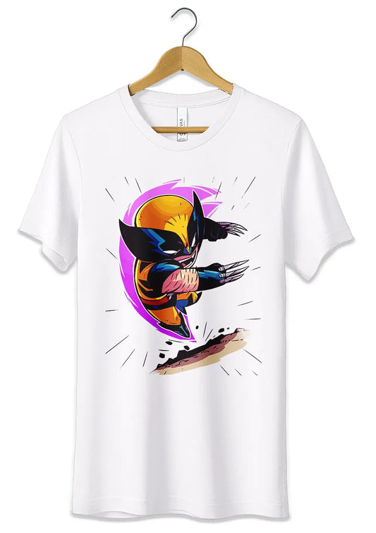 T-Shirt Maglietta Wolverine X-Men Logan-0