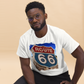 T-shirt Uomo Route 66 - Stampa Vintage Iconica Americana 12066-4