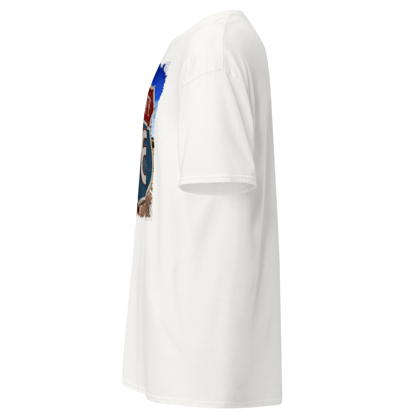 T-shirt Uomo Route 66 - Stampa Vintage Iconica Americana 12066-4