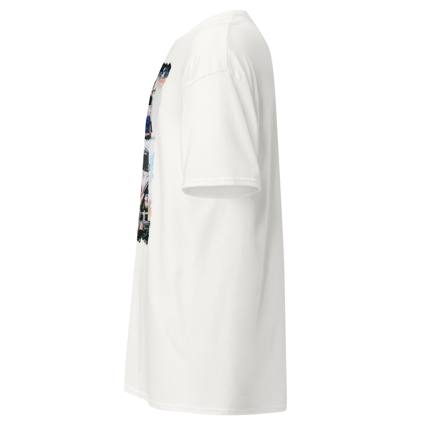 T-shirt Uomo 'Wild Legend' con Stampa Auto d'Epoca VW 10124