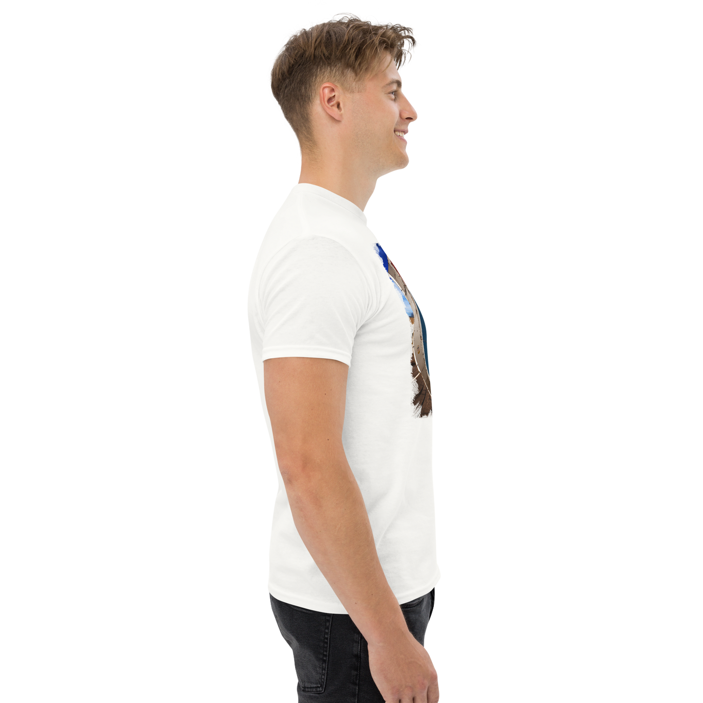 T-shirt Uomo Route 66 - Stampa Vintage Iconica Americana 12066-4