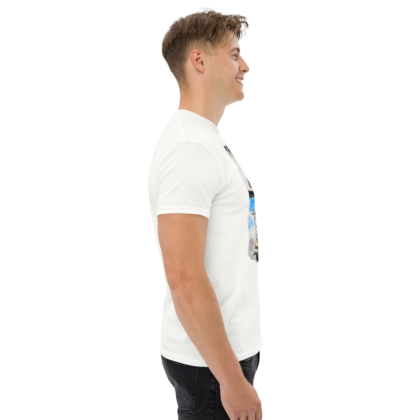 T-shirt Uomo 'Wild Legend' con Stampa Auto d'Epoca VW 10124