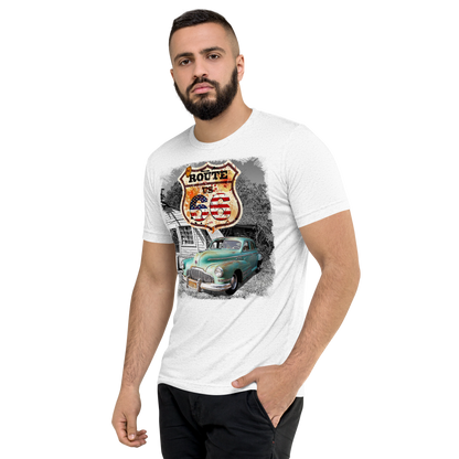 T-shirt Vintage Route 66 - Sogno Americano On The Road