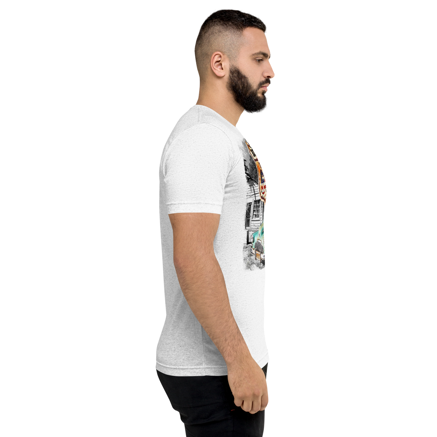 T-shirt Vintage Route 66 - Sogno Americano On The Road