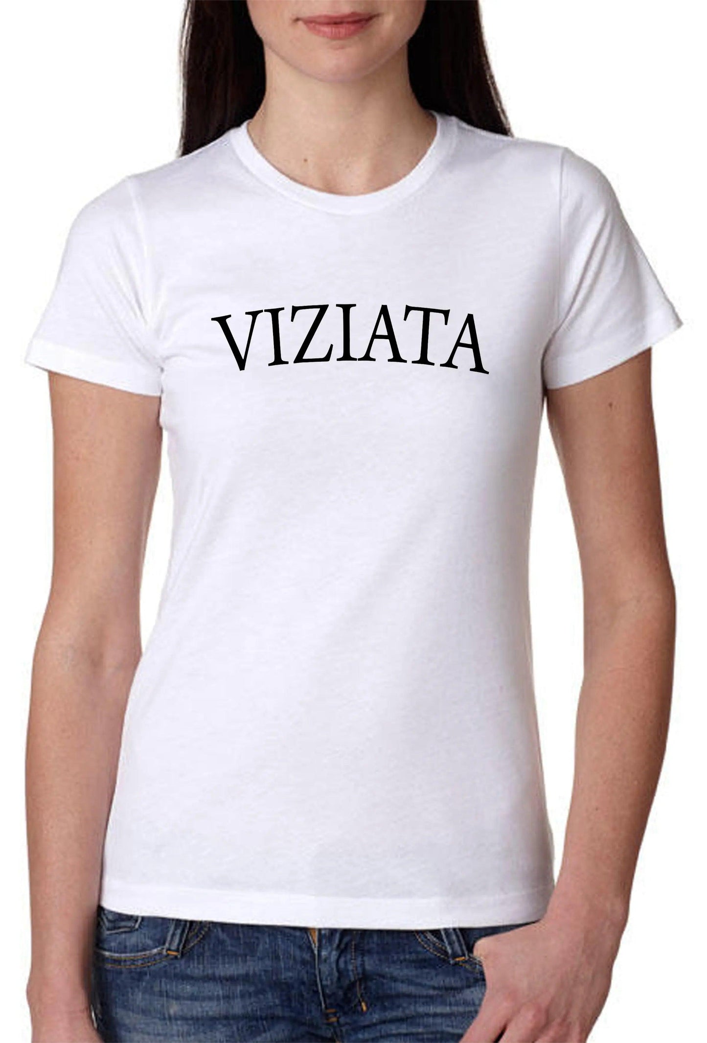 Viziata Solo Parole 3411 solo parole Lady Donna 100% Cotone Pettinato STREET STYLE