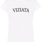 Viziata Solo Parole 3411 solo parole Lady Donna 100% Cotone Pettinato STREET STYLE