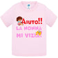 Aiuto la Nonna MI Vizia - T-shirt per Bambino/a Mod. Baby & Kid Da 0 a 8 anni STREET STYLE