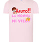 Aiuto la Nonna mi Vizia T-shirt solo da femmina Mod. Slim STREET STYLE