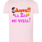 Aiuto la Zia mi Vizia T-shirt solo da femmina Mod. Slim STREET STYLE