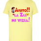 Aiuto la Zia mi Vizia T-shirt solo da femmina Mod. Slim STREET STYLE