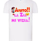 Aiuto la Zia mi Vizia T-shirt solo da femmina Mod. Slim STREET STYLE