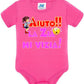 Aiuto la Zia o lo Zio mi Vizia Body da bambino/a a maniche corte 100% cotone JHK STREET STYLE PRINT