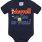 Aiuto la Zia o lo Zio mi Vizia Body da bambino/a a maniche corte 100% cotone JHK STREET STYLE PRINT