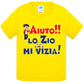 Aiuto la Zia o lo Zio mi Vizia - T-shirt per Bambino/a Mod. Baby & Kid Da 0 a 8 anni STREET STYLE