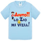 Aiuto la Zia o lo Zio mi Vizia - T-shirt per Bambino/a Mod. Baby & Kid Da 0 a 8 anni STREET STYLE