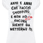 Anni e Anni shopping Niente da Mettermi 3028 solo parole Moda Urban Slub Lady Donna 100% Cotone Fiammato BS STREET STYLE