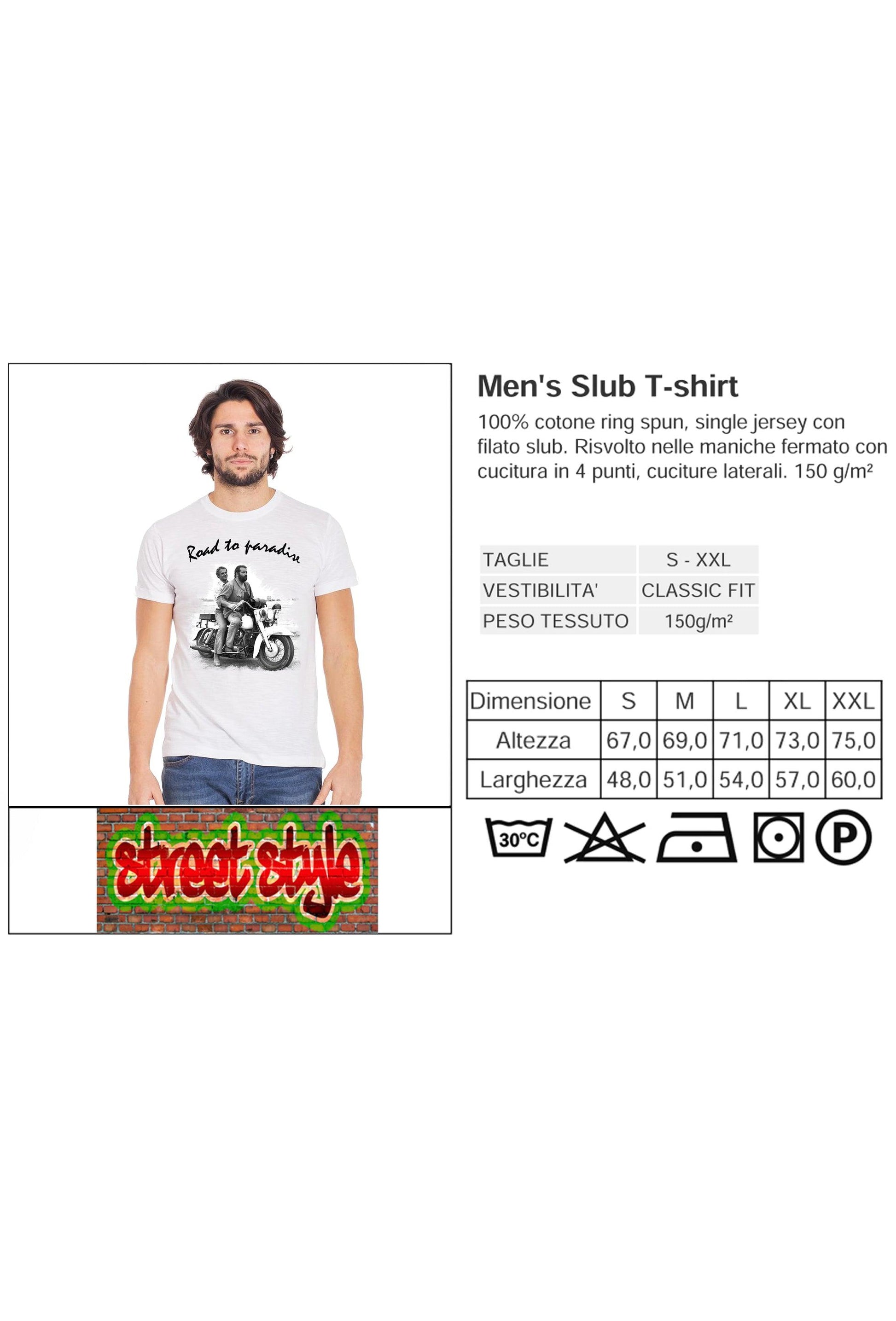 Terence Hill Bud Spencer - Maglietta I Love K1, Colore: Bianco, Bianco, S : Amazon.it: Moda