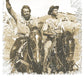 Bud Spencere e Terence Hill  The Legend Sul Cavallo Art. 18-70-4 T-Shirt Urban Men Uomo 100% Cotone Fiammato STREET STYLE