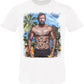 Bud Spencere Tatuato The Legend Art. 18-70-6 T-Shirt Urban Men Uomo 100% Cotone Fiammato STREET STYLE